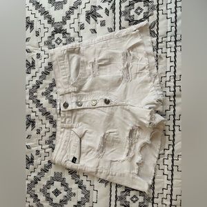 Kancan Jean shorts white